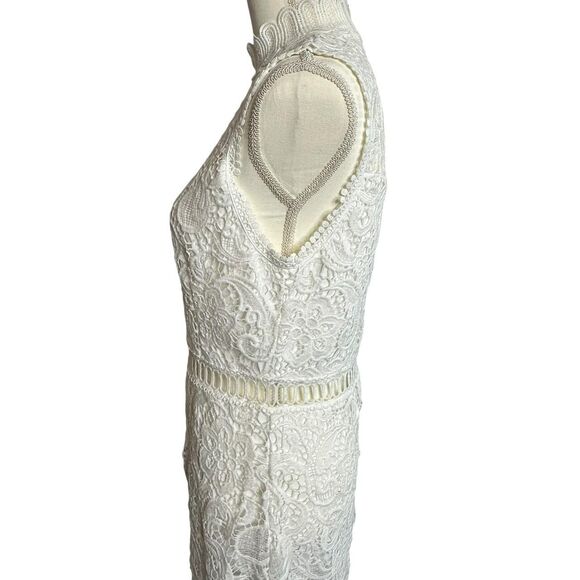 **BOGO** White Lace Midi Dress by MainStrip - Picture 2 of 5